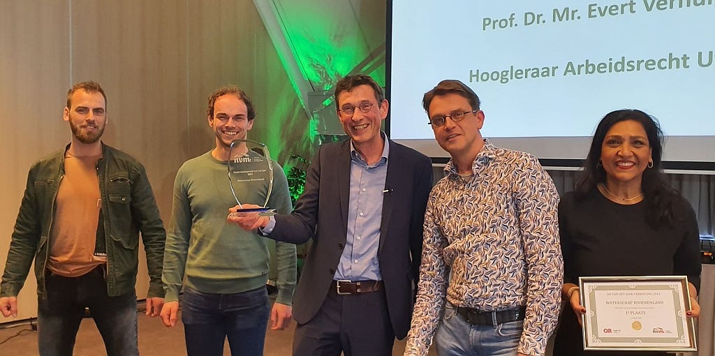 Waterschap Rivierenland levert 'Or van het jaar'
