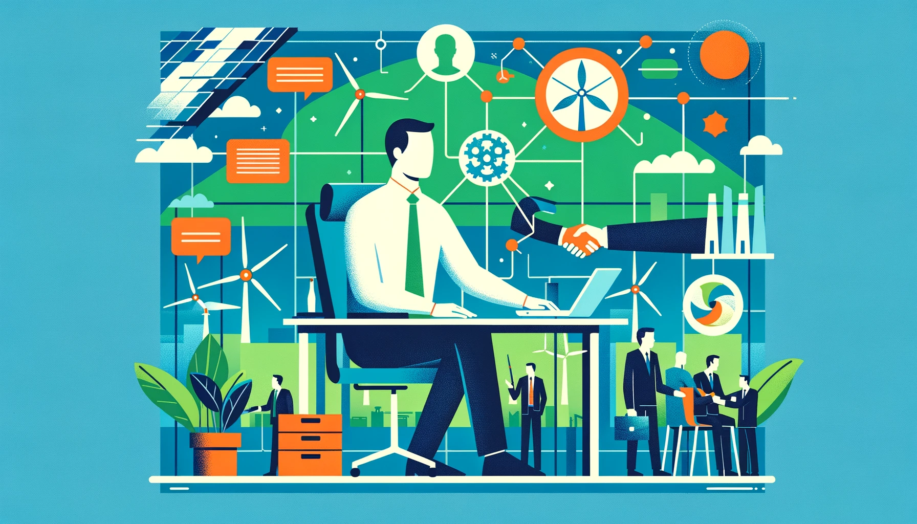 Beeld gecreëerd met hulp van Dall-e.