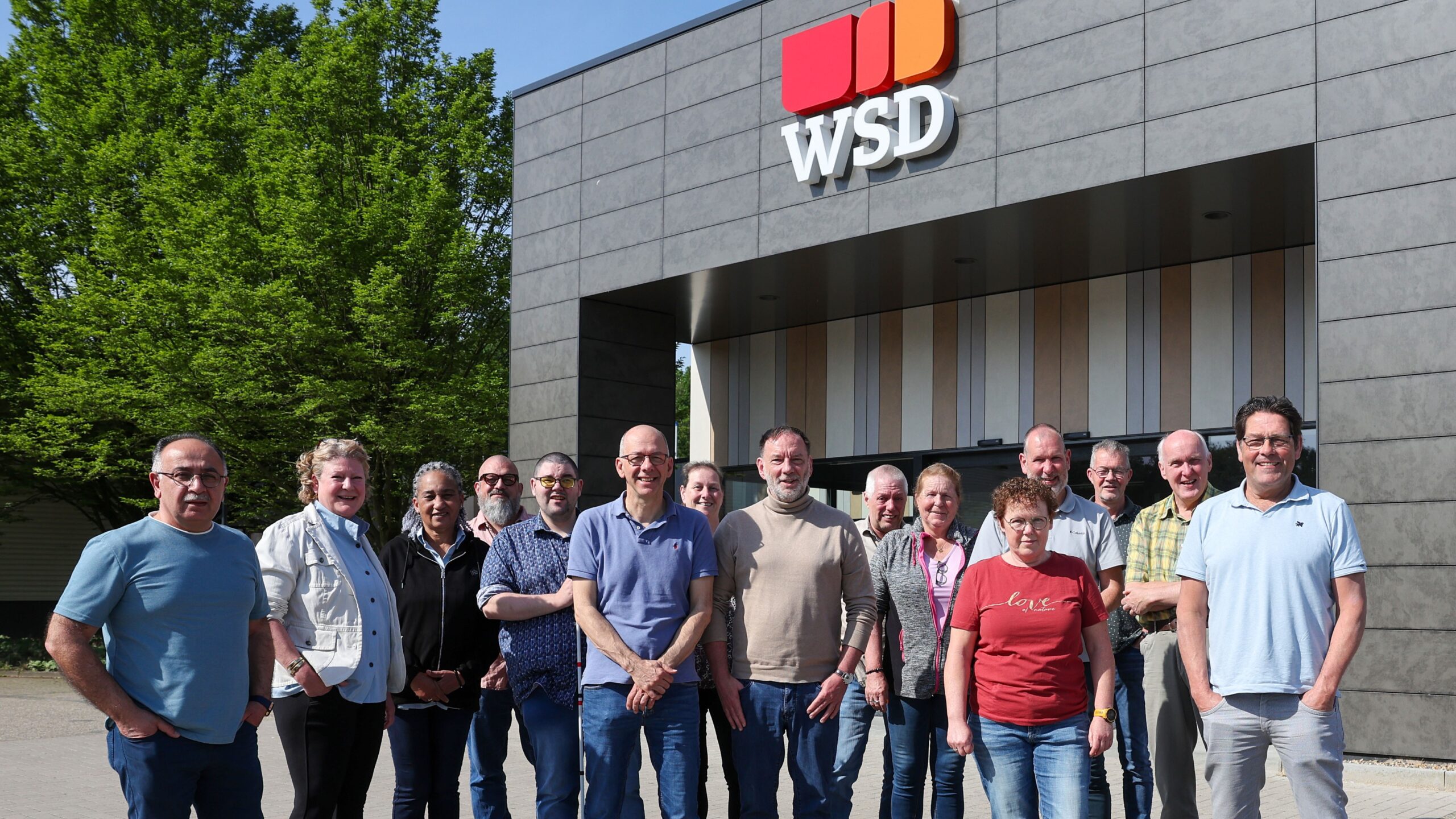 De ondernemingsraad van WSD. Foto: Bert Jansen