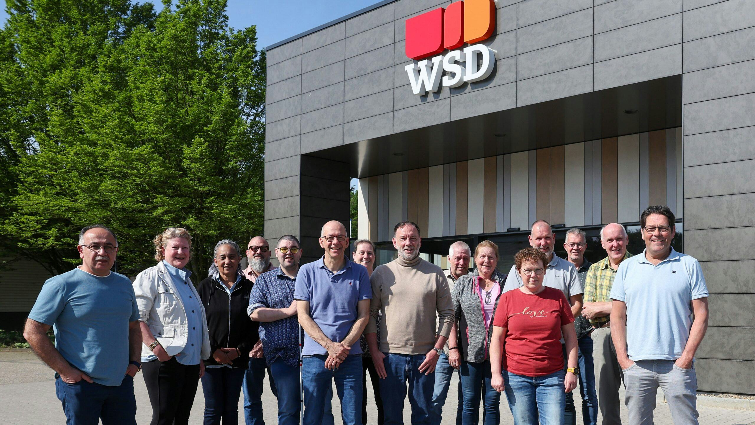 De ondernemingsraad van WSD. Foto: Bert Jansen