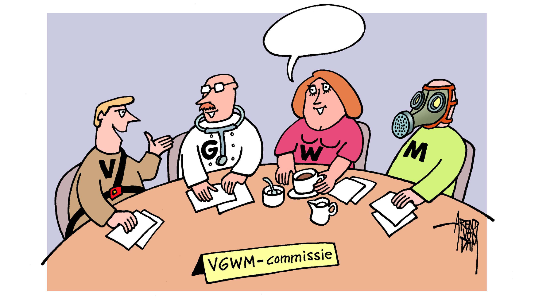 Nieuw in de VGWM-commissie? Stel domme vragen!
