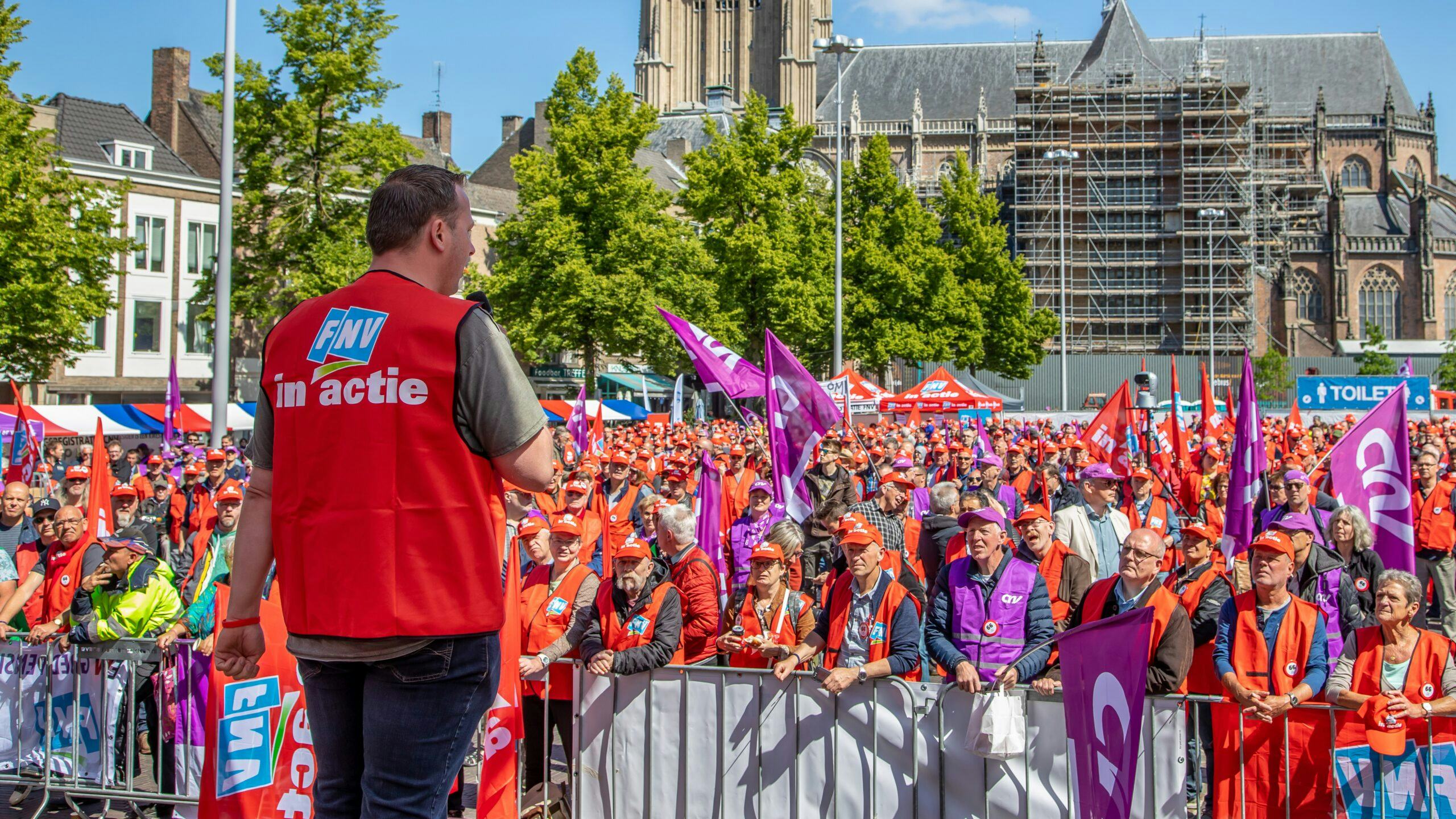 Percentage vakbondsleden onder werknemers verder gedaald