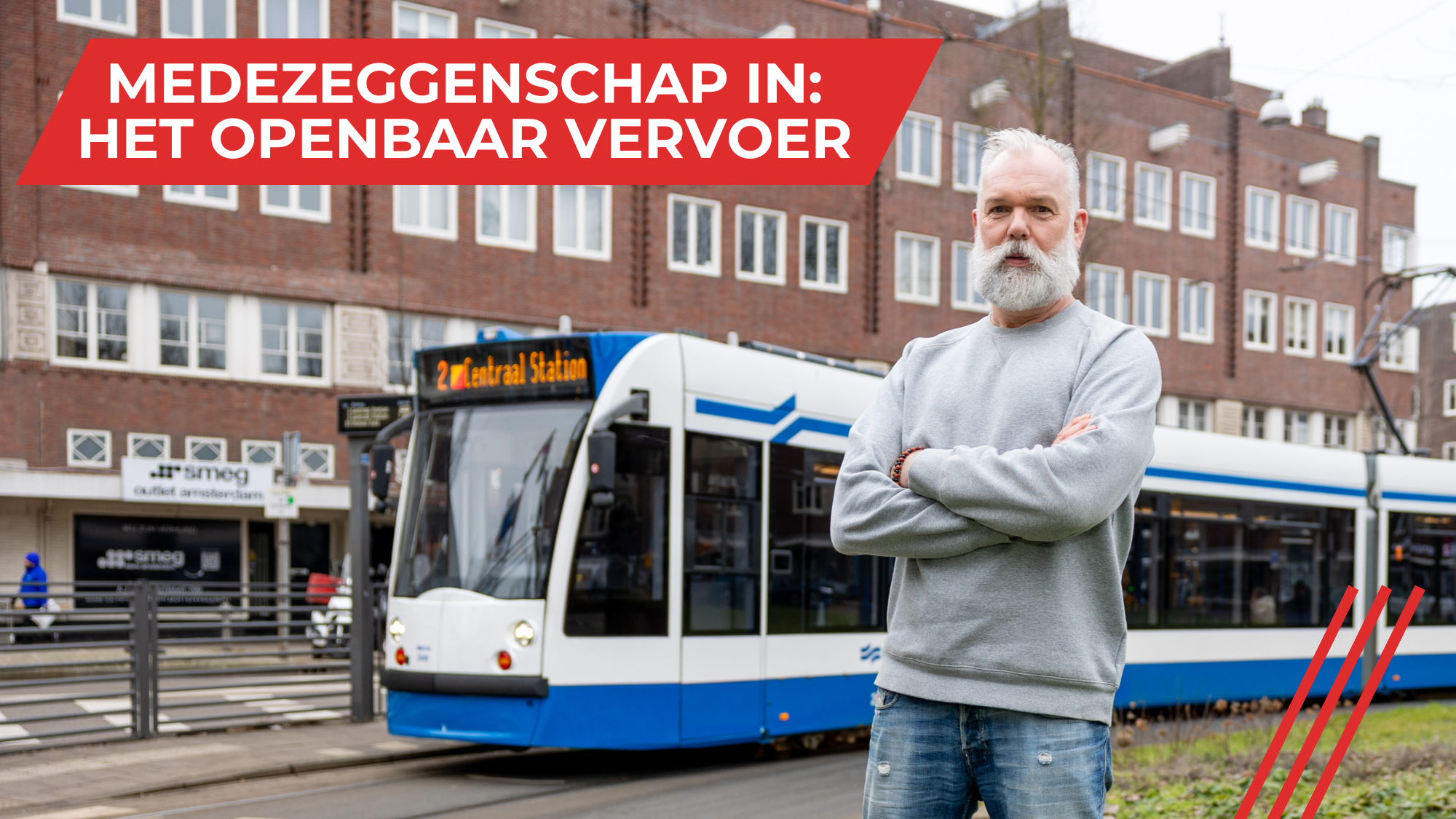 Willem van Offerden, or-voorzitter GVB - foto: Diederik van der Laan