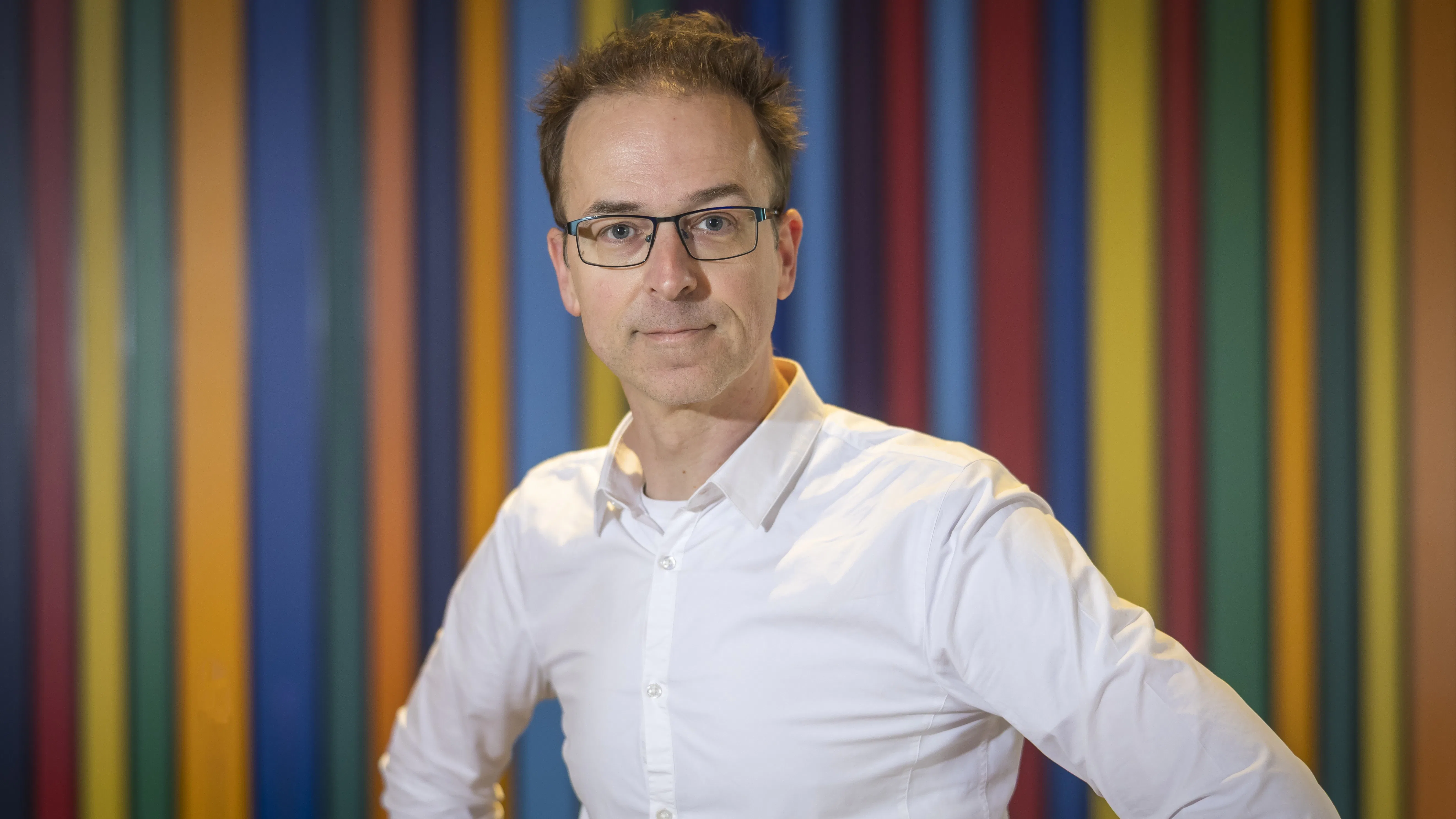 Rotterdam / Erasmus Universiteit / locatie Woudestein / Arbeidssocioog Fabian Dekker