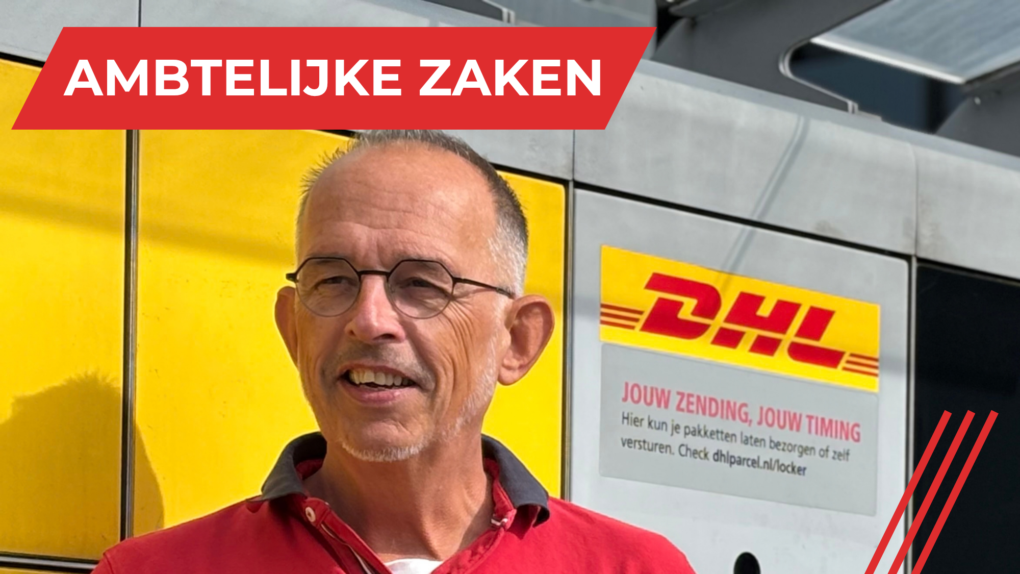 Mario van der Straten, ambtelijk secretaris OR DHL e-Commerce